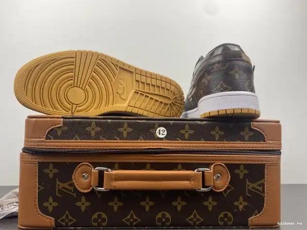 Cheap MAX OW Jordan LOW x Air Off-Louis AJ1 1 0418